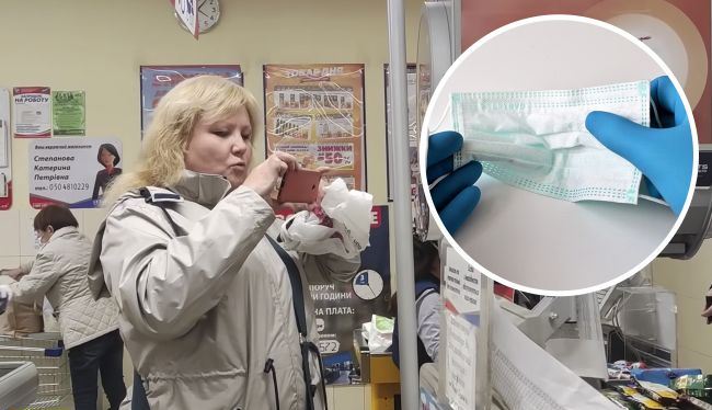 Незаконно? В українському супермаркеті жінці не продали продукти (Відео)