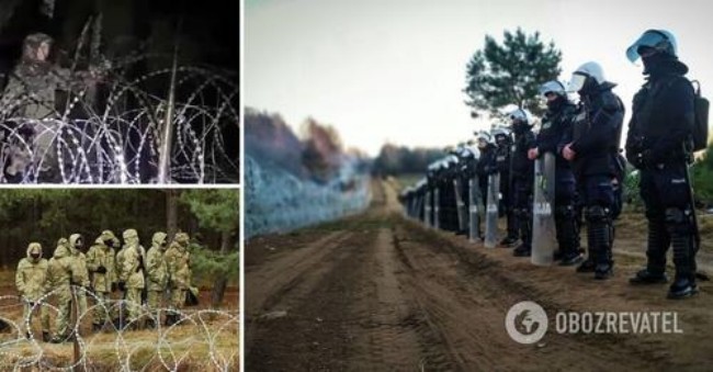 У Польщі заявили, що п’яні білоруси чергують на кордоні зі зброєю в руках, і показали відео