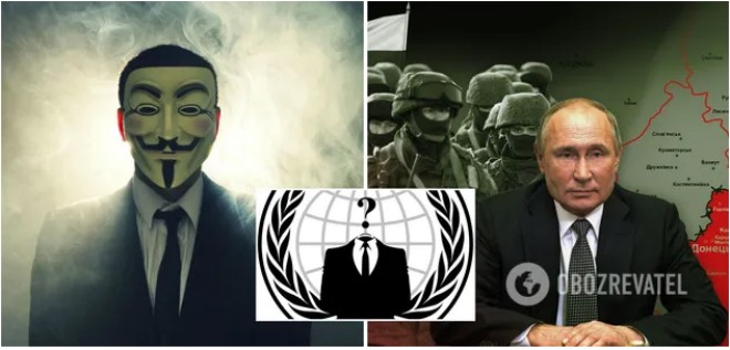 “Настав час заткнути рот Володимира Путіна”: хакери Anonymous заявили, що час вийшов – сайт Кремля вже не працює