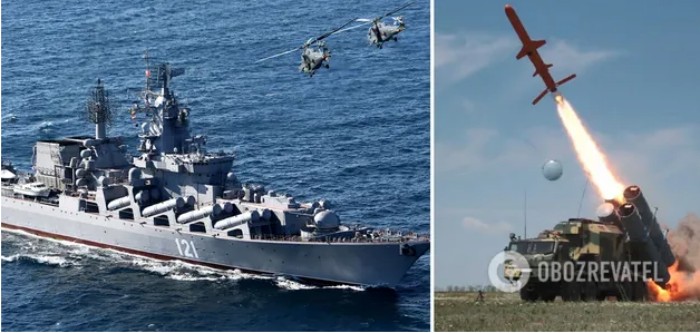 У Росії заявили, що “не знають” причин пожежі на крейсері “Москва”, і розповіли про ситуацію із судном