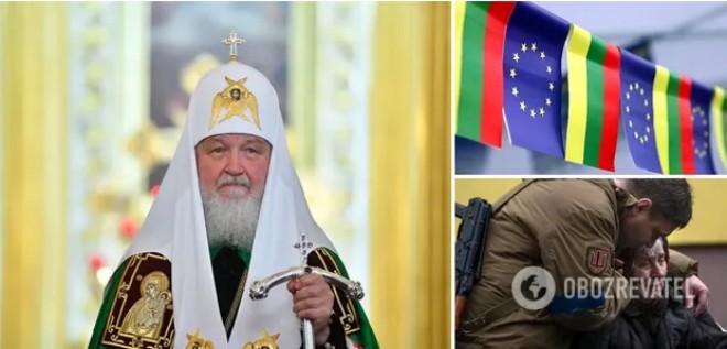 Одна з опор кремлівського режиму: Литва запропонувала ЄС ввести санкції проти патріарха Кирила