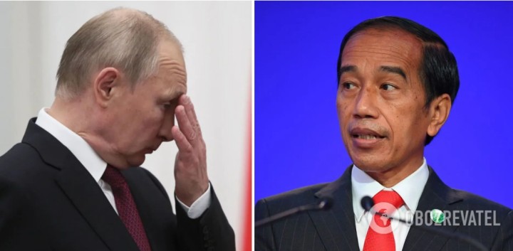 Путін зганьбився, вітаючи президента Індонезії “вперше в Росії”: Відодо був у Сочі шість років тому
