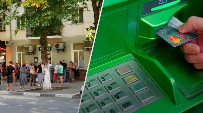 Вибухи на Кримському мосту: місцеві бідкаються, що зникла готівка у банкоматах Сімферополя