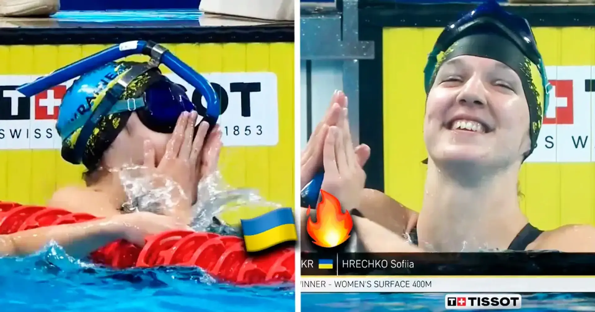 Гречко зі світовим рекордом перемогла на Всесвітніх іграх у підводному плаванні