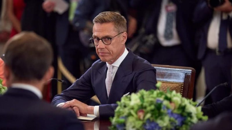 Стубб заявив, що не бажає Україні такого завершення війни, яке було у Фінляндії з Росією