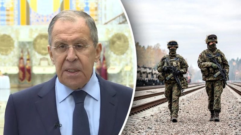 Лавров вибухнув погрозами через намір Європи ввести свої війська в Україну
