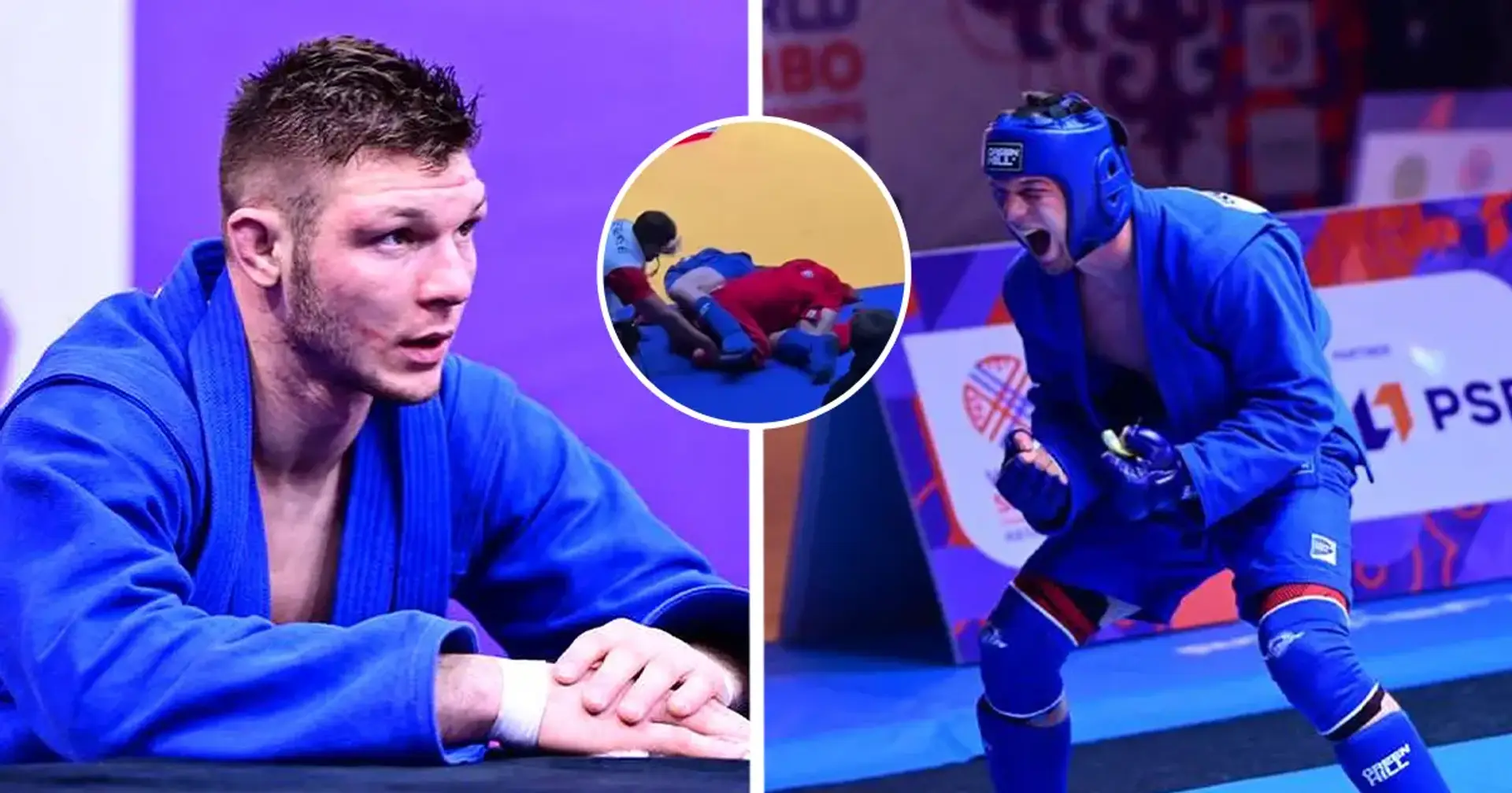 Владислав Руднєв знищив росіянина на чемпіонаті світу з бойового самбо