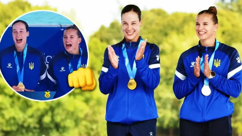 Лузан і Федорів вигукнули «Слава Україні» на церемонії нагородження ЧС – прямо біля «нейтральних» спортсменок