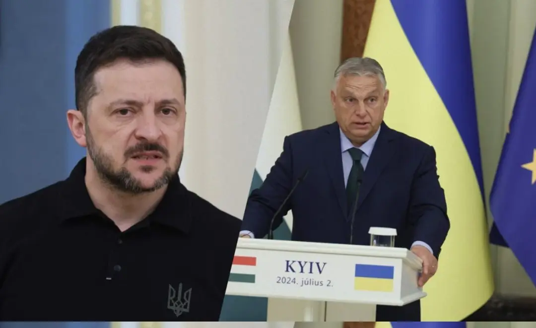 Зеленський не стримався: президент накинувся на Орбана у Давосі