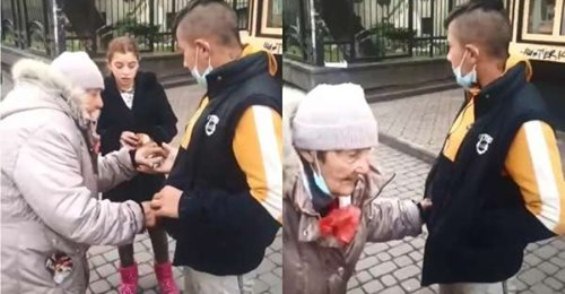 В Івано-Франківську підлітки пограбували бабусю, яка йшла у лікарню: відео