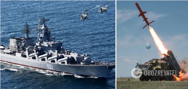 Командування ЧФ РФ заборонило вихід кораблів з бухти Севастополя через знищення крейсера “Москва”, – Геращенко