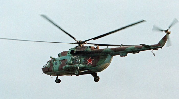 У РФ впав військовий вертоліт “Росгвардії”: відео