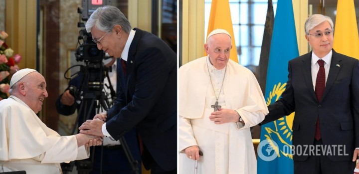 Папа Римський приїхав до Казахстану на з’їзд лідерів релігій, хоча ще нещодавно відкидав довгі поїздки. Відео