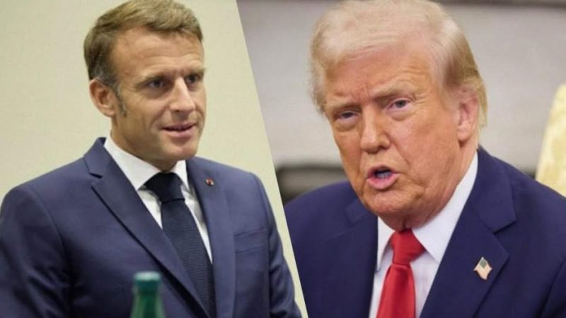 Макрон звернувся до Трампа з приводу війни в Україні