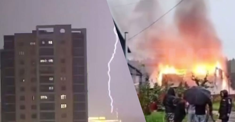 Блекаут, злива та згорілі будинки у Москві: потужна негода накрила регіон