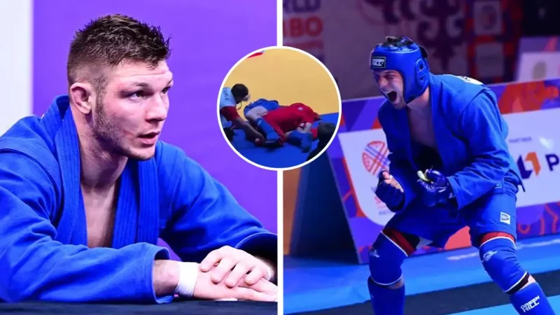 Владислав Руднєв знищив росіянина на чемпіонаті світу з бойового самбо