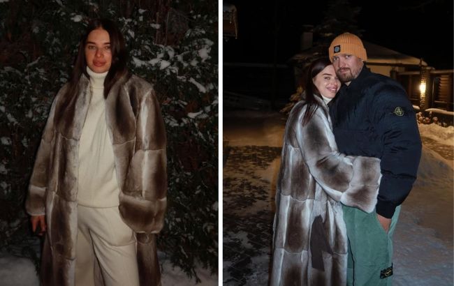 Дружина Усика показала шубу за мільйон гривень і нарвалася на критику: справа не в ціні (фото)