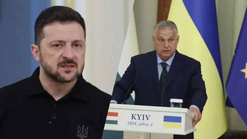 Зеленський не стримався: президент накинувся на Орбана у Давосі